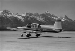 Traveler Against the Tetons - Fred Fenning B&W Photo